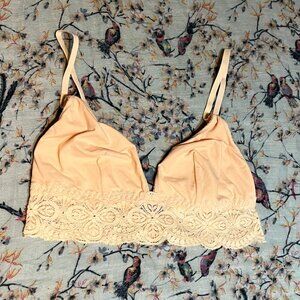 Cosabella large unlined beige bra NWOT